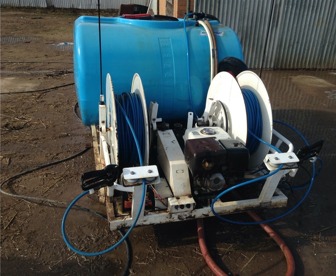 1000 litre Quick Sprayer twin reel Unit For Sale Farm Tender